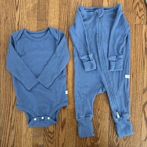 Loulou Lollipop | Waffle Bodysuit and Sleeper